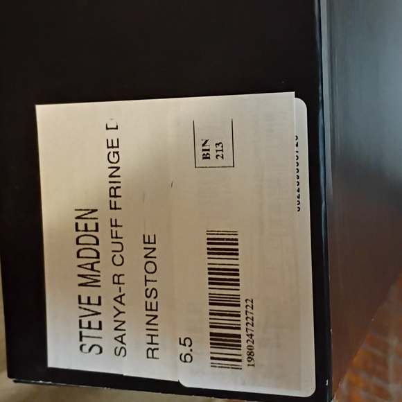 Steve Madden Silver Rhinestones Heeled Boots - Picture 10 of 10